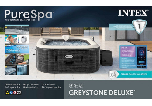 Джакузи надувное Intex Greystone Deluxe (28450)