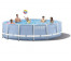 26724 Каркасный бассейн круглый INTEX Prism Frame Pool 457х107+фильтр-насос картр. 3785 л/ч