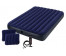 Матрас надувной Classic Downy Fiber-Tech 152x203х25 см, с ручным насосом 64765